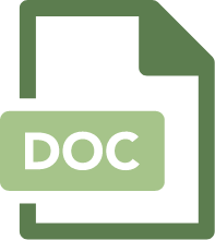 green icon of a document